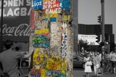 Berlin: Ein Stück Berliner Mauer am Potsdamer Platz